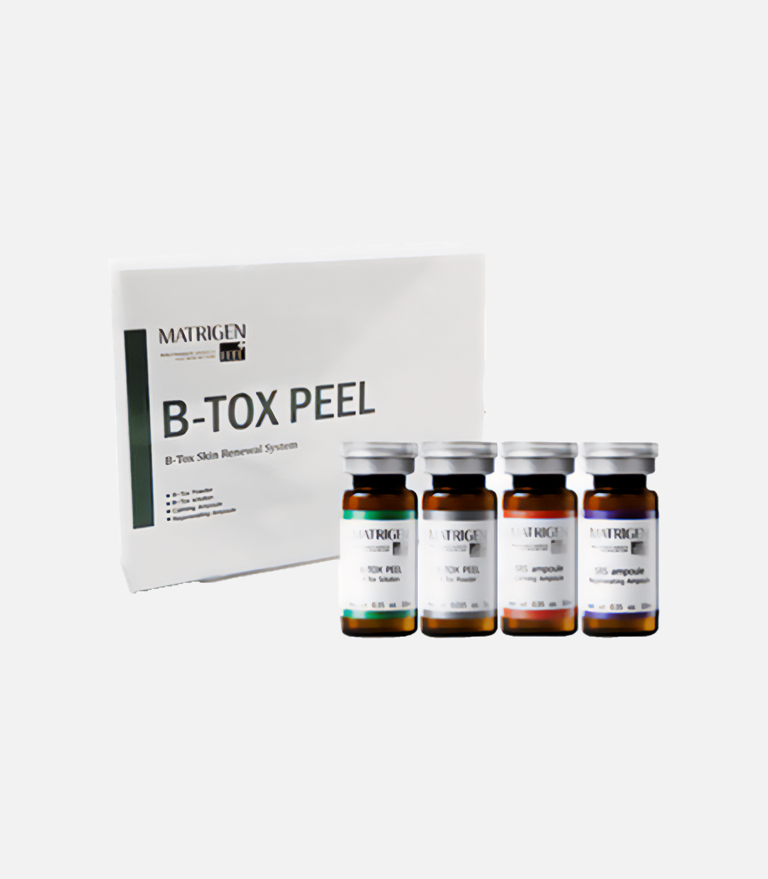 B-TOX PEEL Skin Renewal System Calming & Regenerating Ampoule｜ピーリング